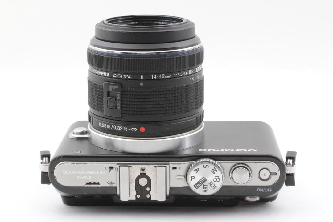 OLYMPUS PEN Lite E-PL3 ブラック 14-42mm レンズ
