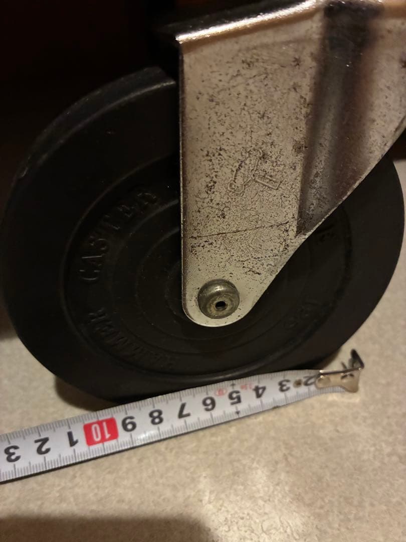 業務用3段ステンレスワゴン　キャスターストッパー付W970 D600 H950