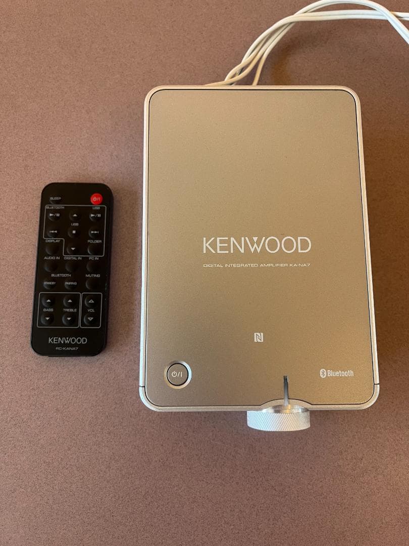 【値下げ】波動スピーカー MS1001-M&アンプKENWOOD「KA-NA7」