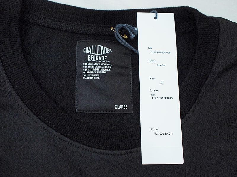 新品 XL 定価22000円 CHALLENGER C/N WARM CORE