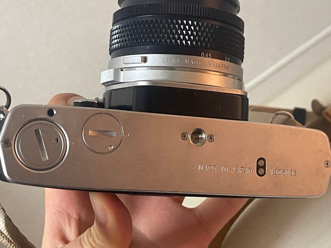 【試写済　完動品】綺麗　OLYMPUS　OM-1N　フィルムカメラ