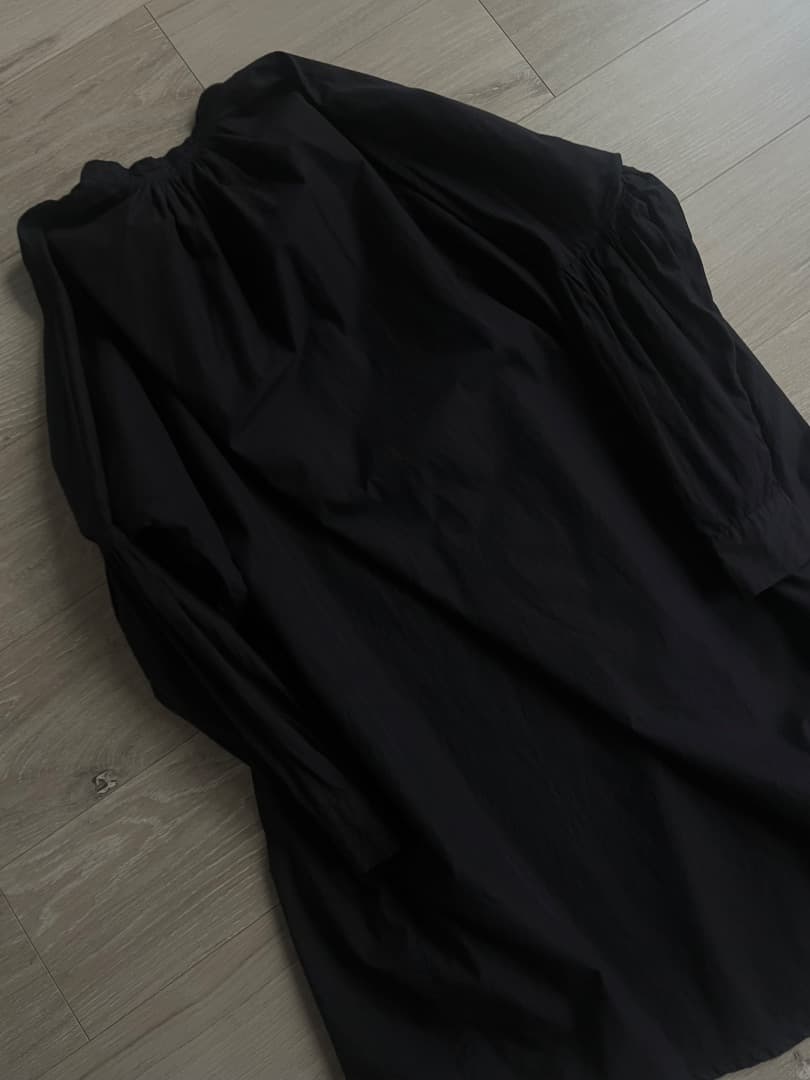 専用 希少 ケイシーケイシー 袖切替ノーカラーワンピース ゆったり