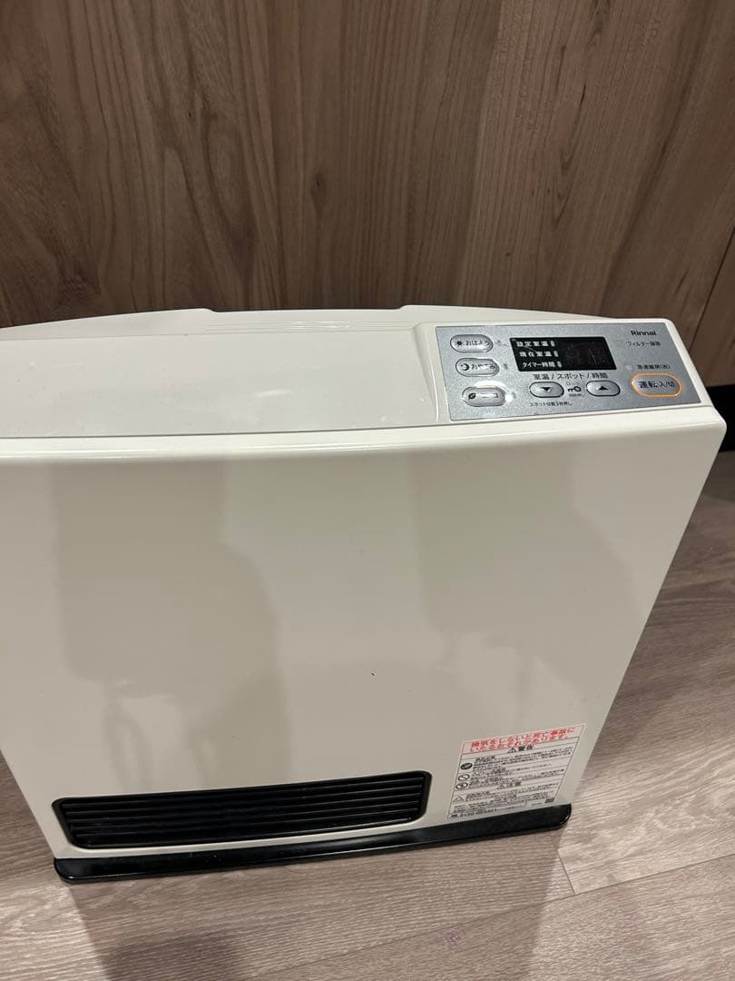 Rinnai 都市ガスファンヒーター　RC-N356E 2022年製