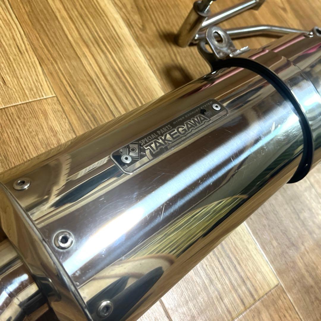 DIO110 JF31用　武川マフラー【TAKEGAWA】