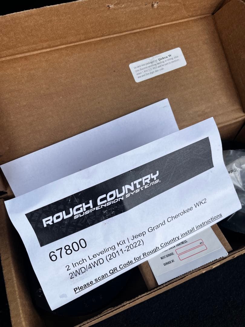 ROUGH COUNTRY リフトアップスペーサー グランドチェロキー