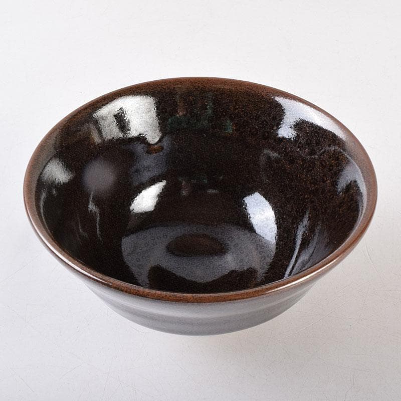 茶道具　上野焼　十五代　熊谷紅陽作　茶碗　堀内宗完(兼中斎)極め箱　VR9097