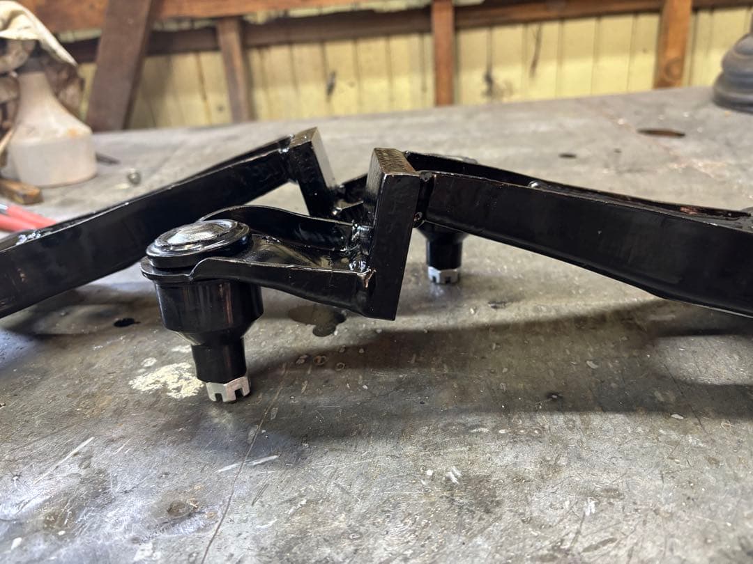 加工ロアアーム　ダイハツ　ムーブ　タント　コンテ　ココア　上げ加工