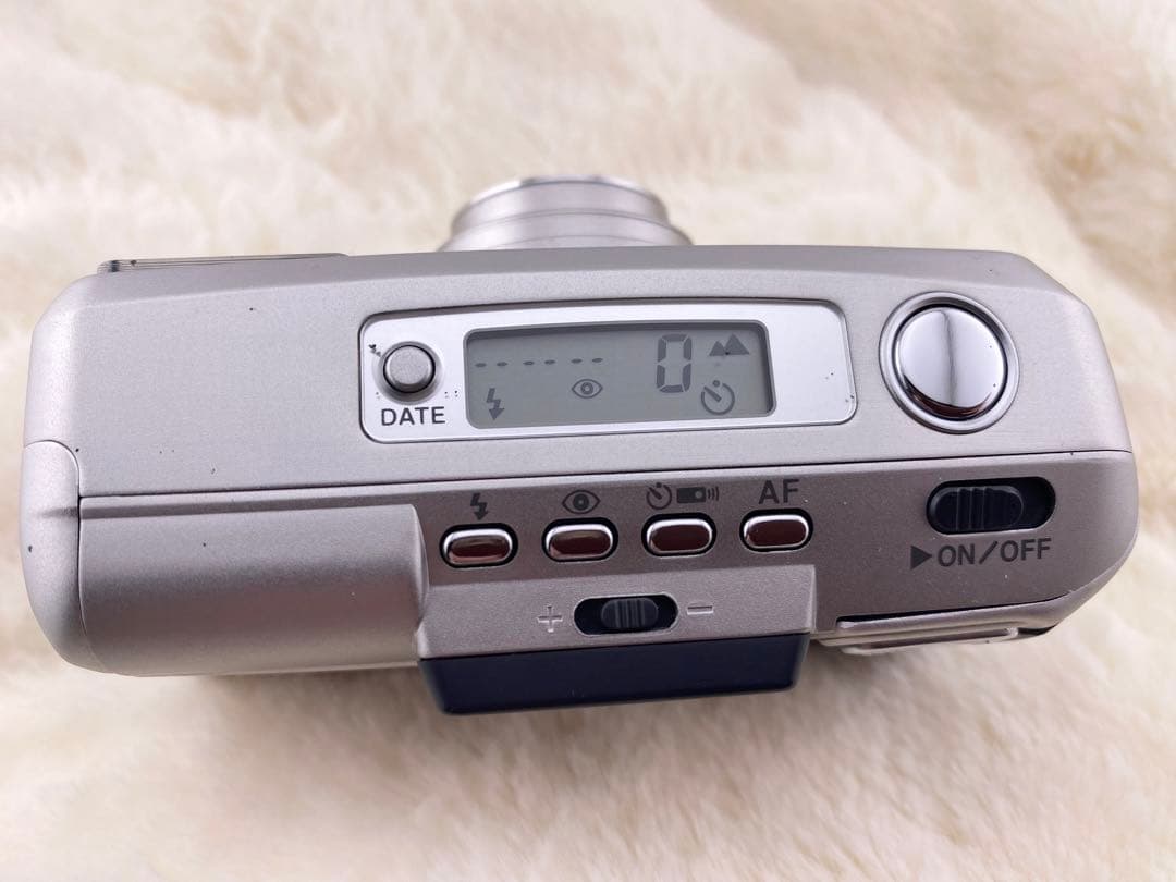 ２【美品✨完動】PENTAX ESPIO 120mi シルバー フィルムカメラ