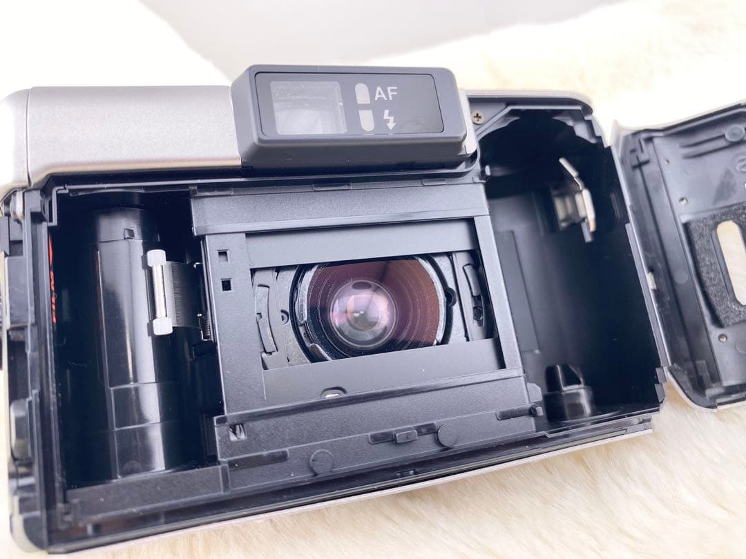 ２【美品✨完動】PENTAX ESPIO 120mi シルバー フィルムカメラ