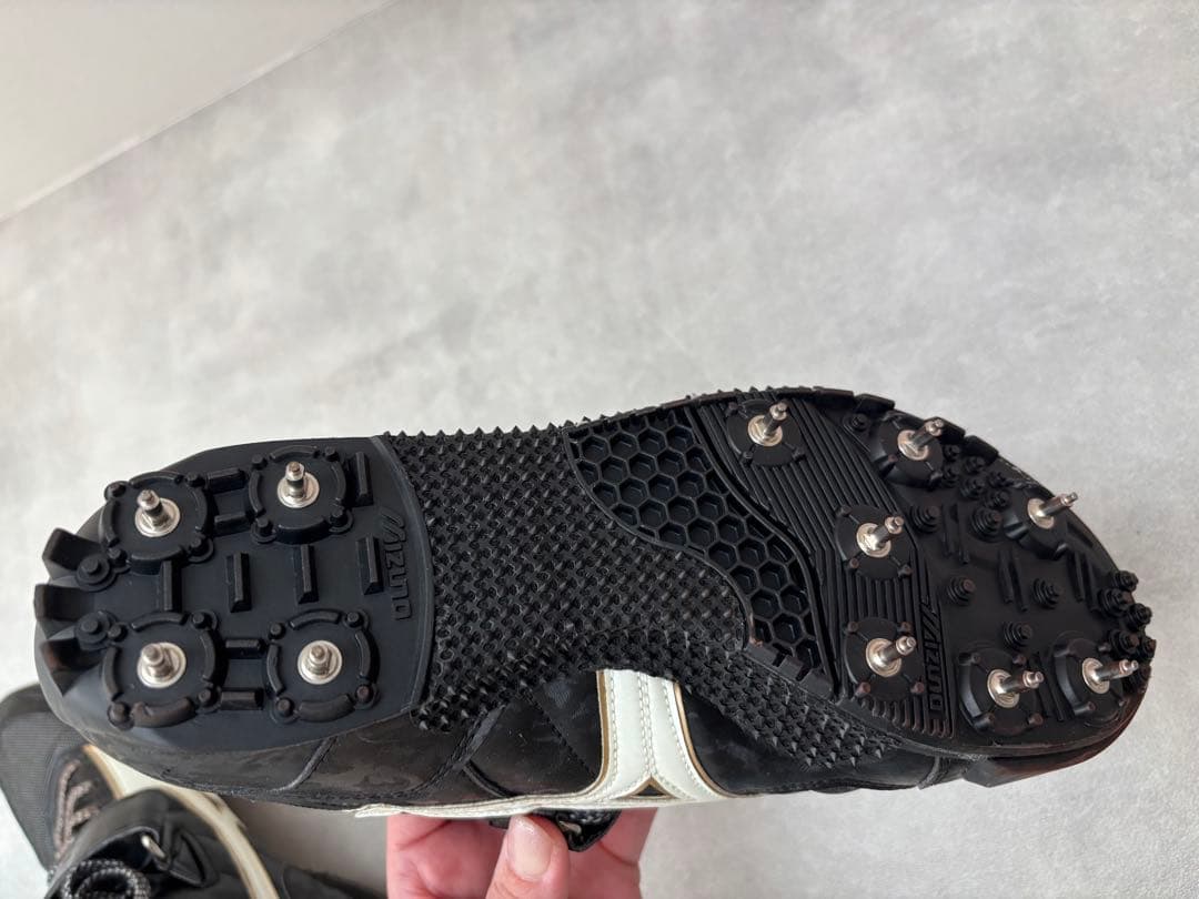 美品 Mizuno 投擲 やり投げスパイク