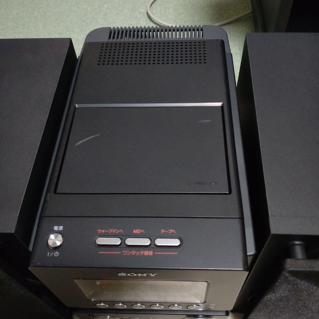 最終値下げ　SONY MDプレーヤー搭載コンポ　CMT-M35WM