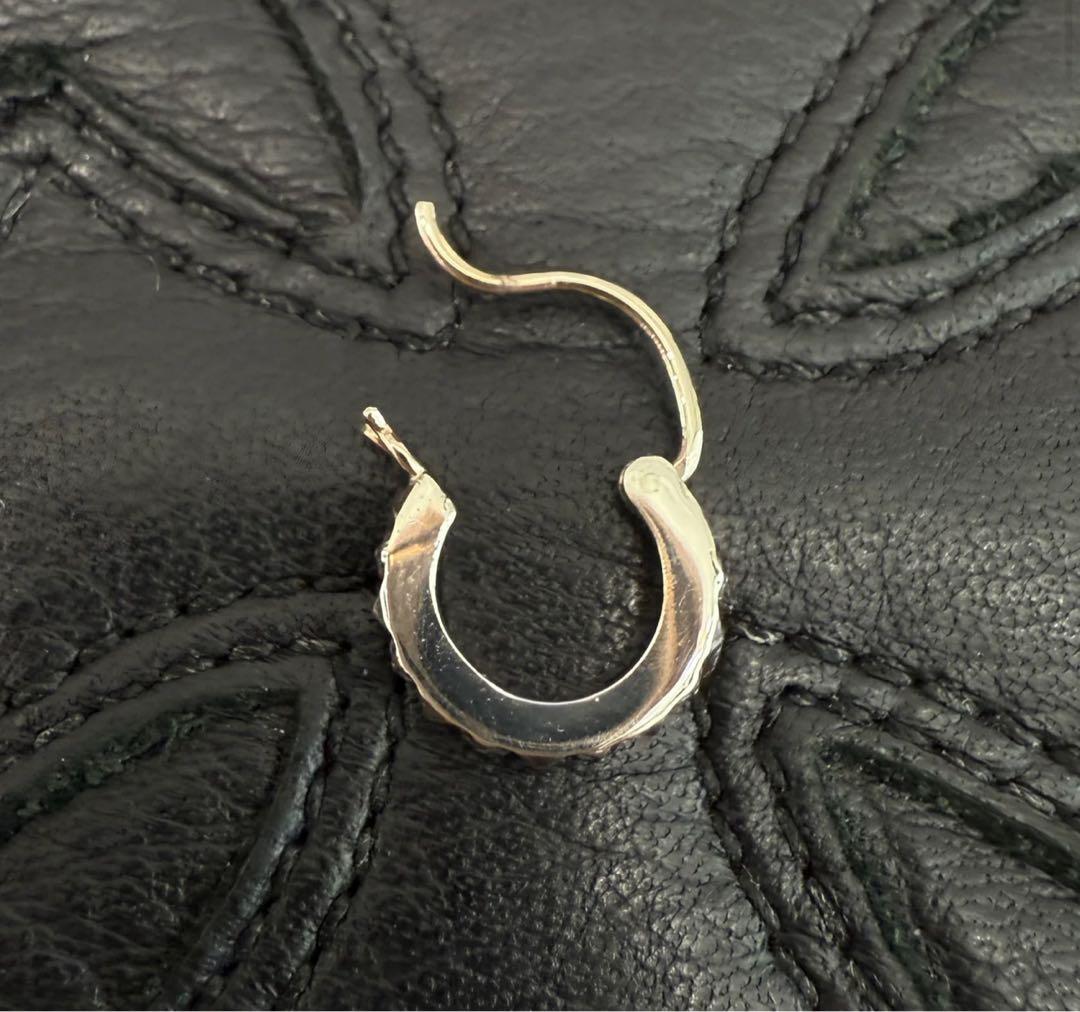 【新品未使用品】 クロムハーツ タイニーTFPパンクフープピアス 片耳