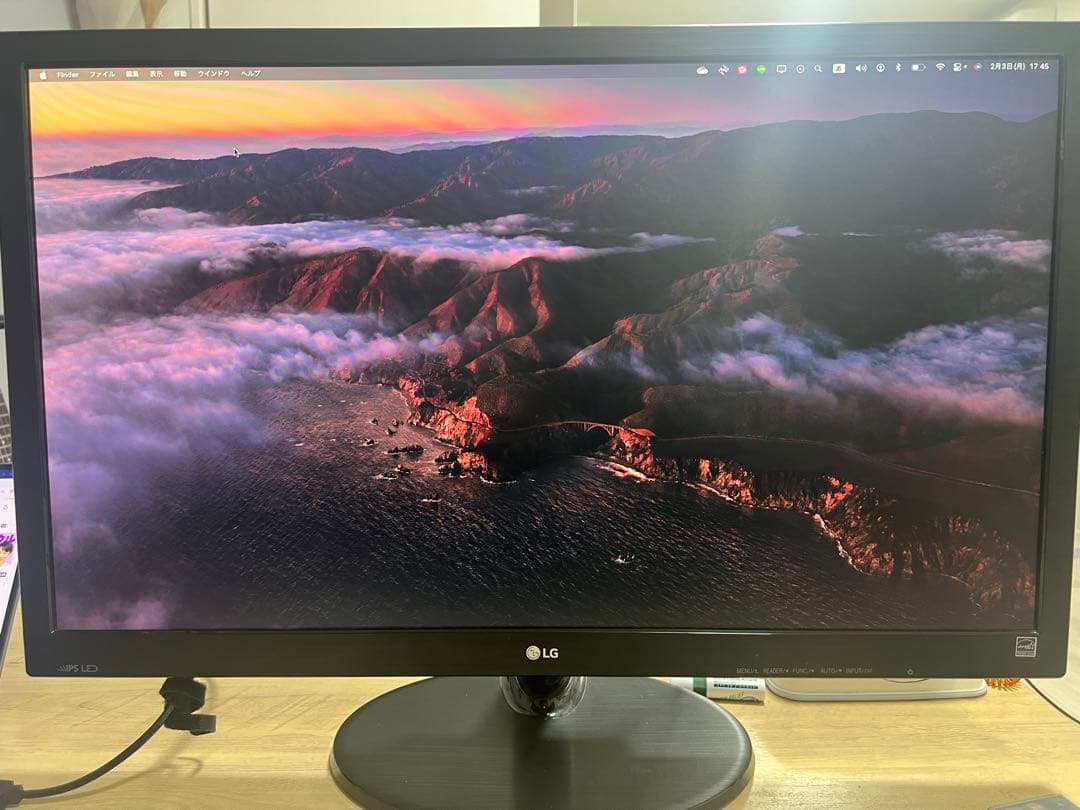 LG ディスプレイモニター 本体　27MP38VQ-B