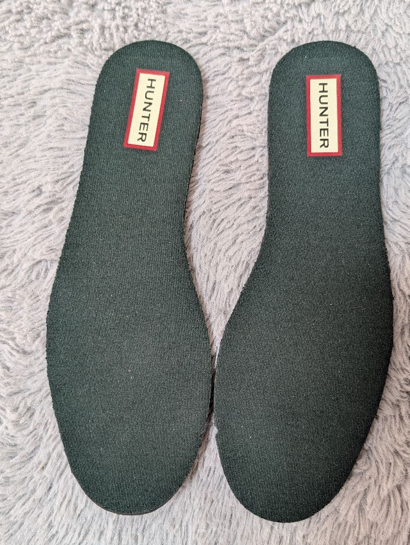 【美品】HUNTER ダークグリーン ショートブーツ