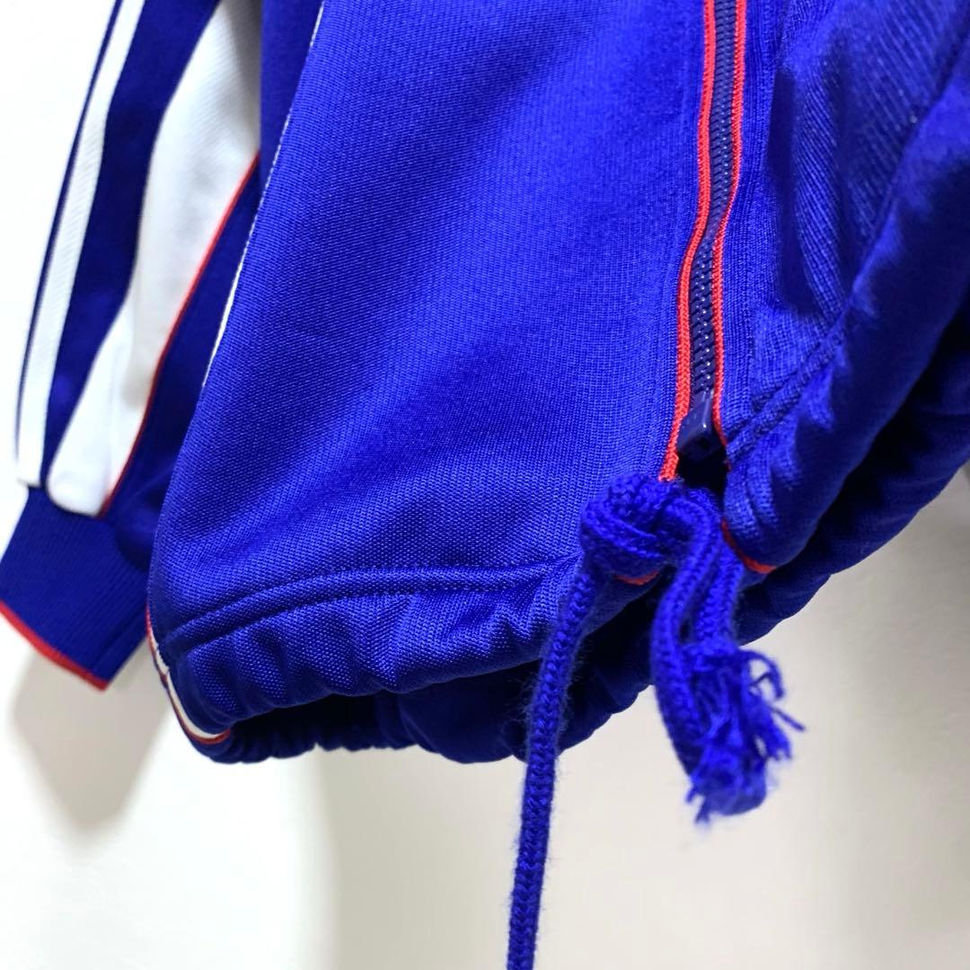 美品　アディダス　90s サッカー日本代表　ナイロンジャケット 刺繍　ロゴ