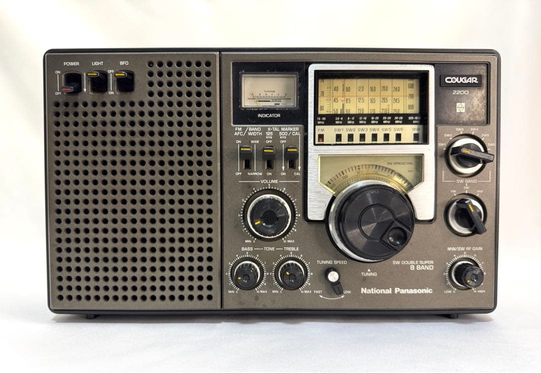 ナショナル パナソニック COUGAR/クーガー ラジオ RF-2200