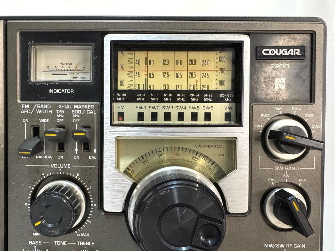 ナショナル パナソニック COUGAR/クーガー ラジオ RF-2200