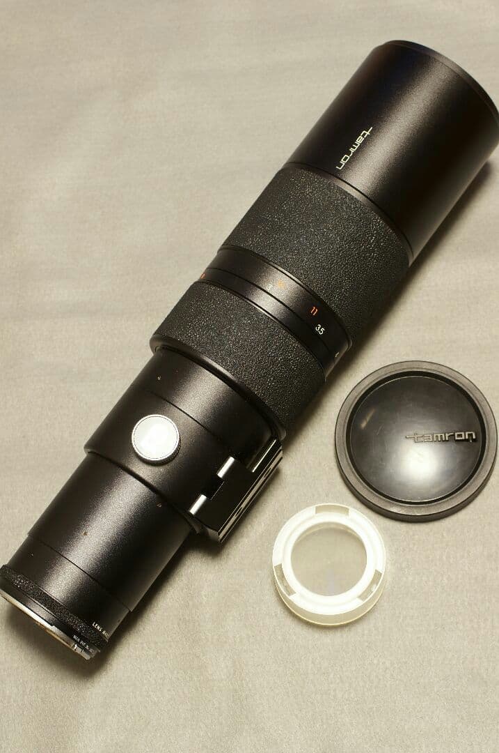 希少オールド!tamron ZOOM 200-500mm F6.9 アダプトール