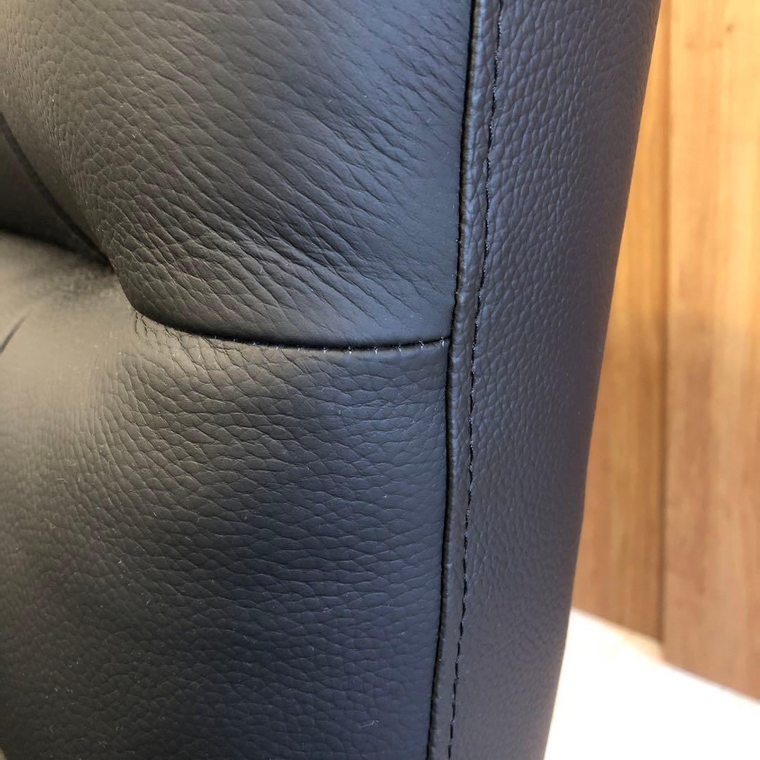 本革 電動リクライニングソファ