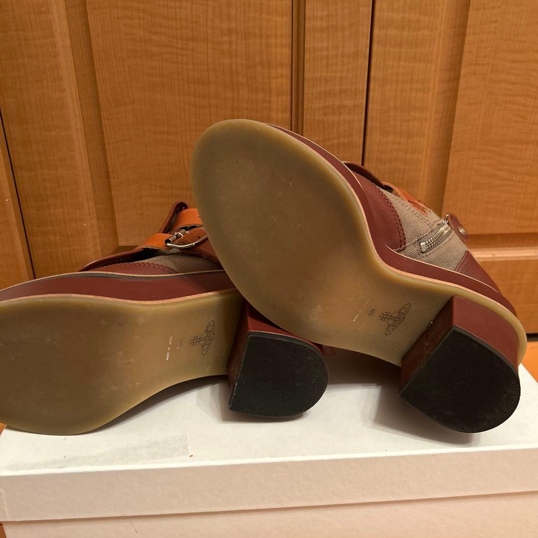 Vivienne Westwood 靴 ブーツ ウエッジソール ブラウン系