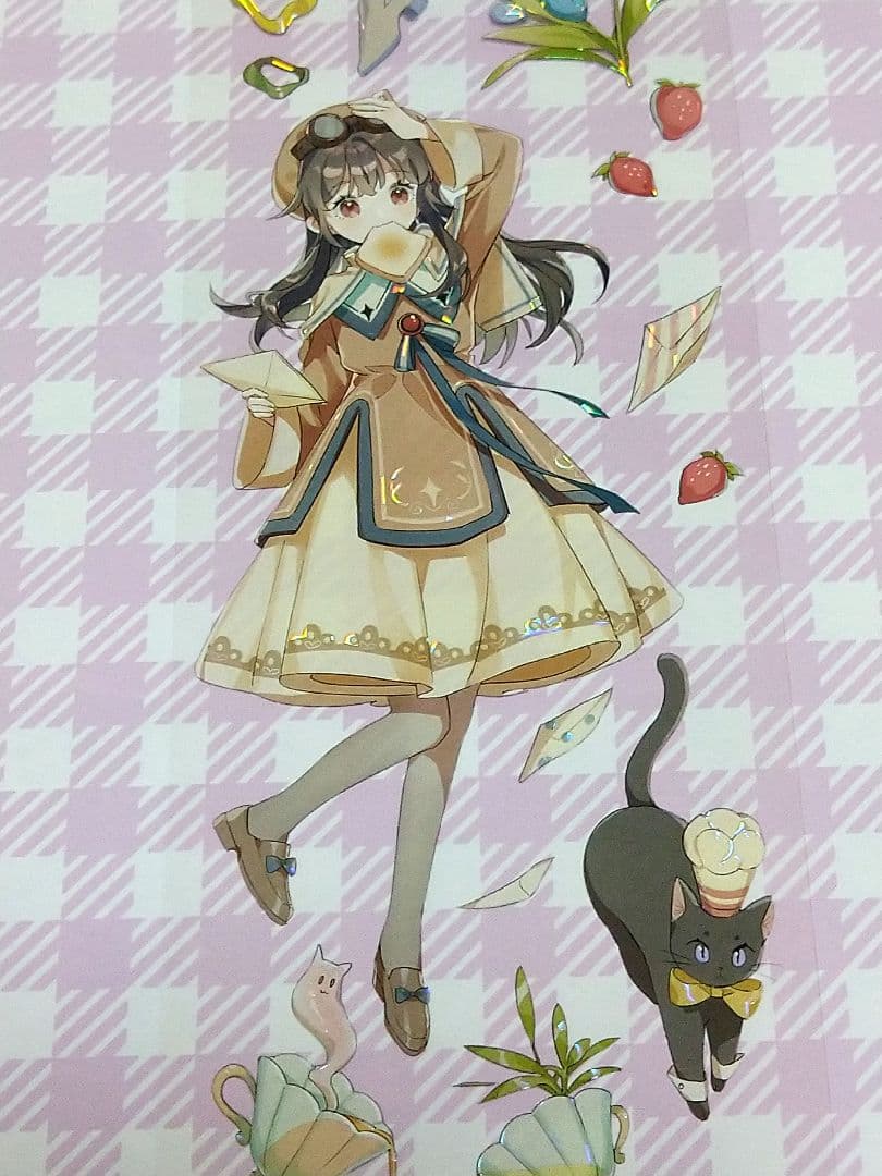 J1109＃魔法面包屋(贝壳光)Dailylife切り売り海外人物マステ女の子