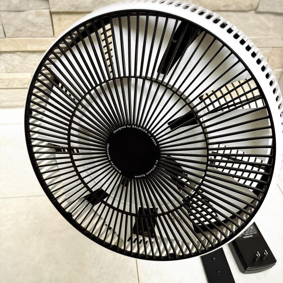 【美品】バルミューダGreenFan サーキュレーター ホワイト