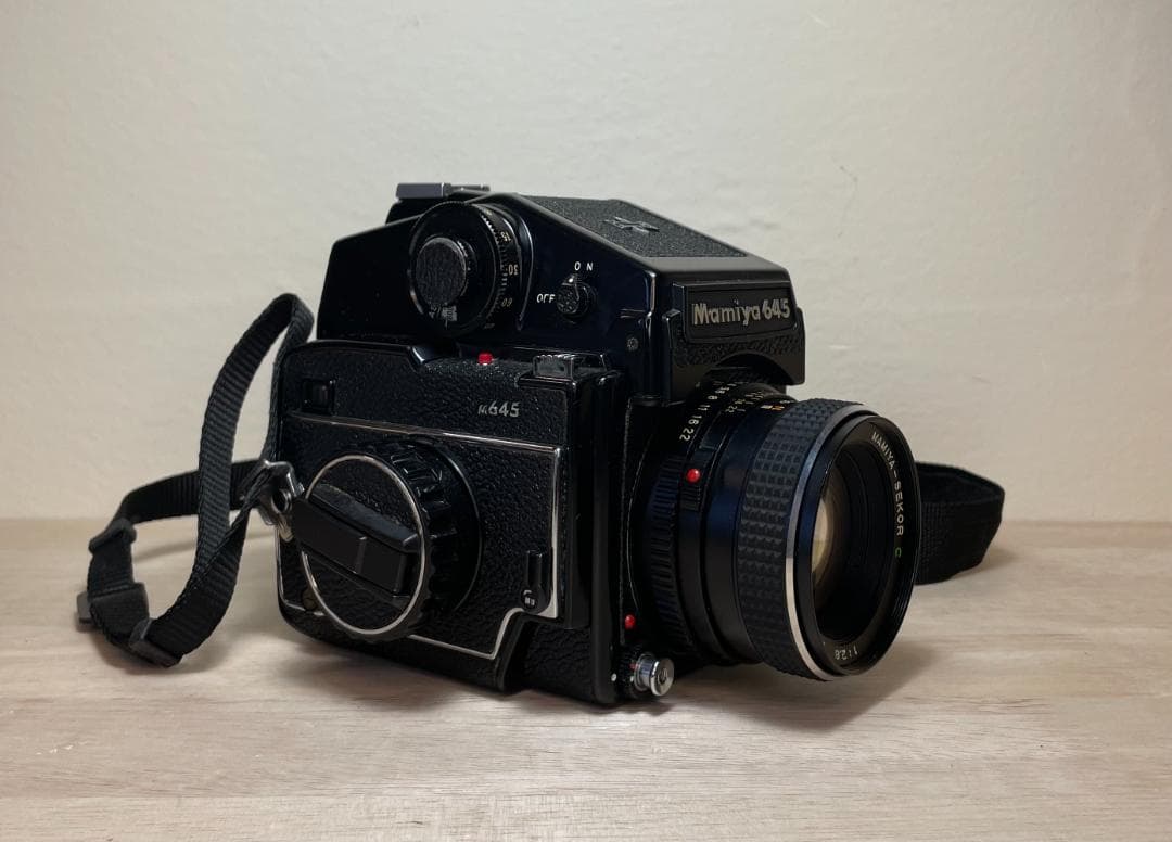 Mamiya M645 sekor c 80mm 1:2.8 フィルムカメラ