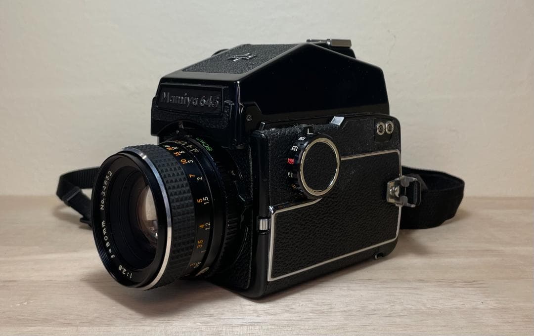 Mamiya M645 sekor c 80mm 1:2.8 フィルムカメラ