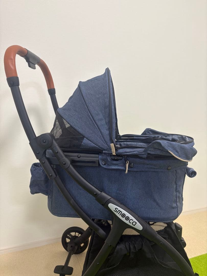 smooca デニム ペットカート ペットパラダイス