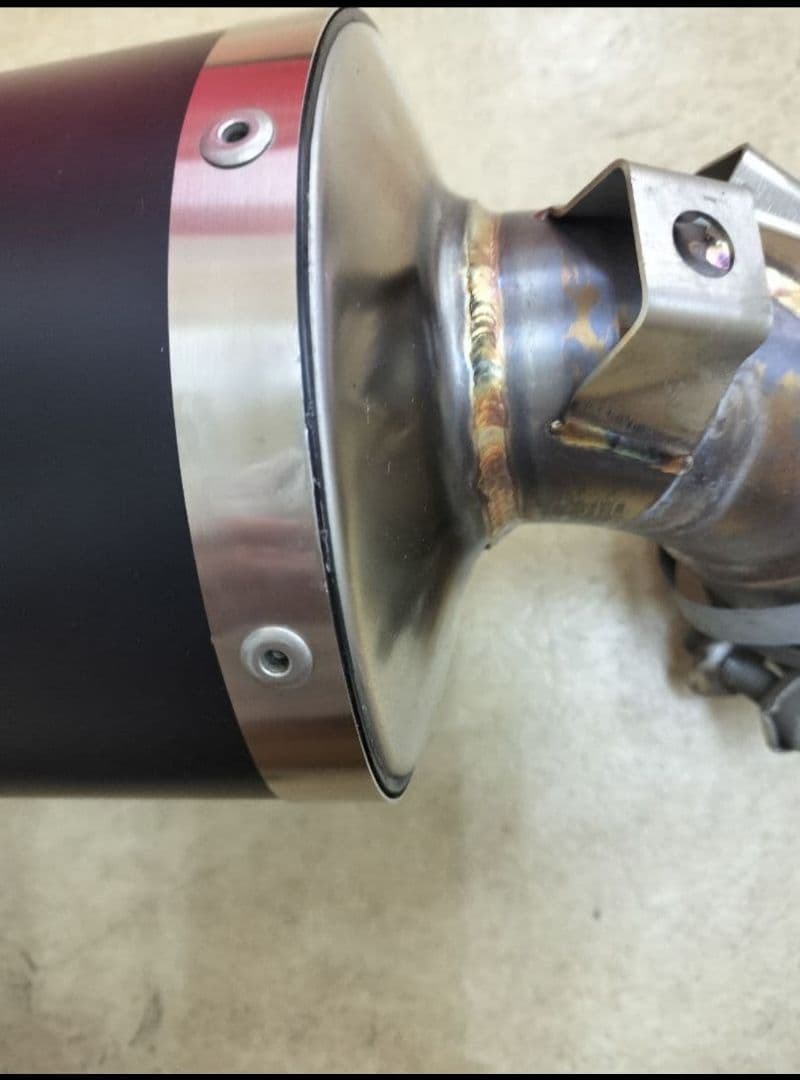 v−strom1050ARROW スリップオンマフラー オプションカーボンガード