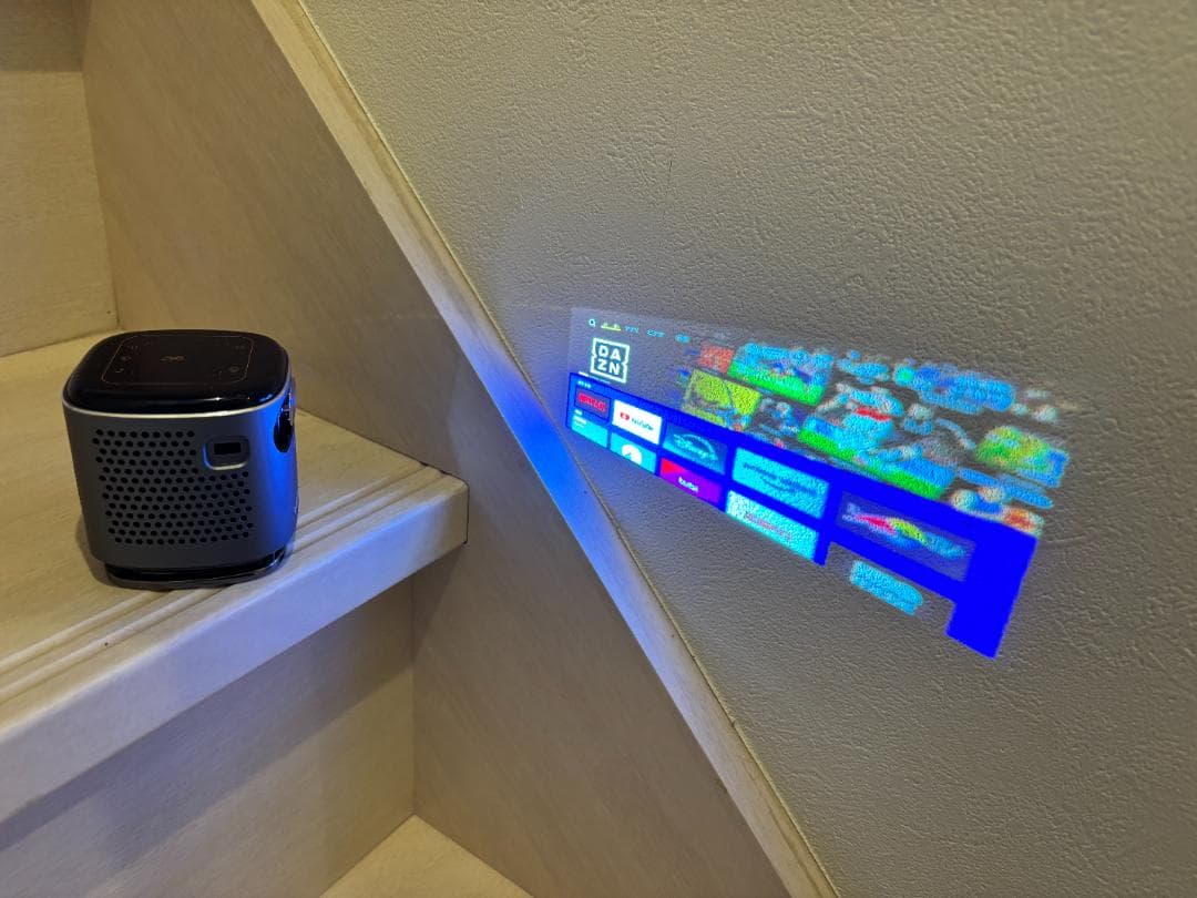 WIMIUS Q2 モバイルプロジェクター 付属品完備 1280×720p