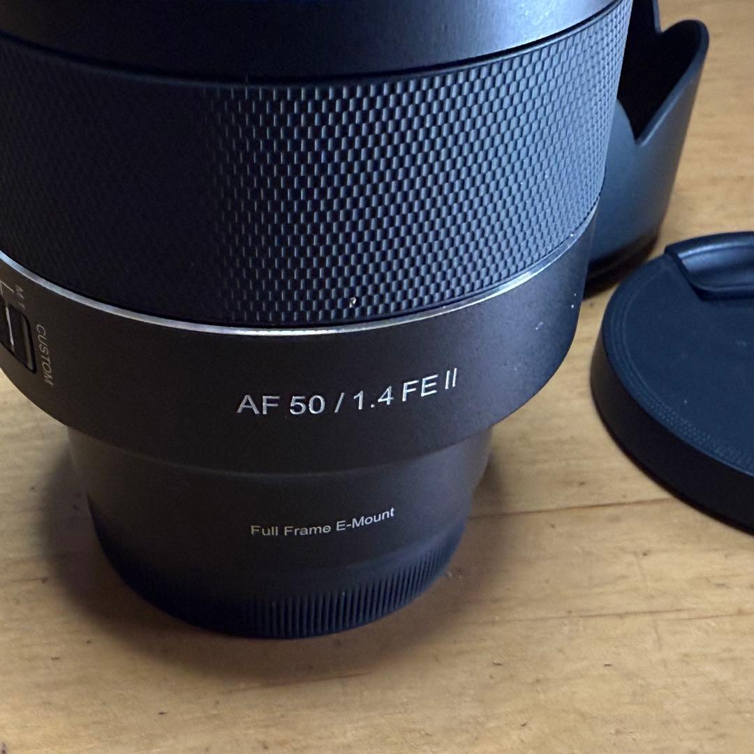 samyang 50mm f1.4 FE Ⅱ 単焦点レンズ ソニーa Eマウント