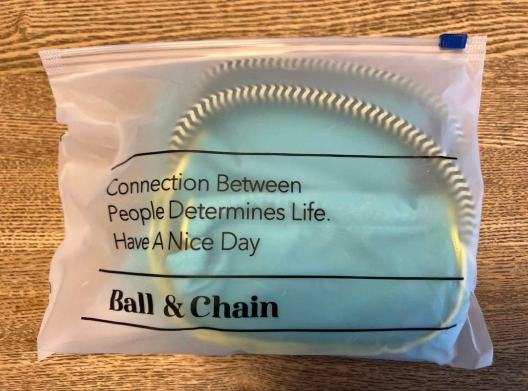 ボールアンドチェーン　カフェタナカ　エコバッグ　Mサイズ　グリーン　正規品