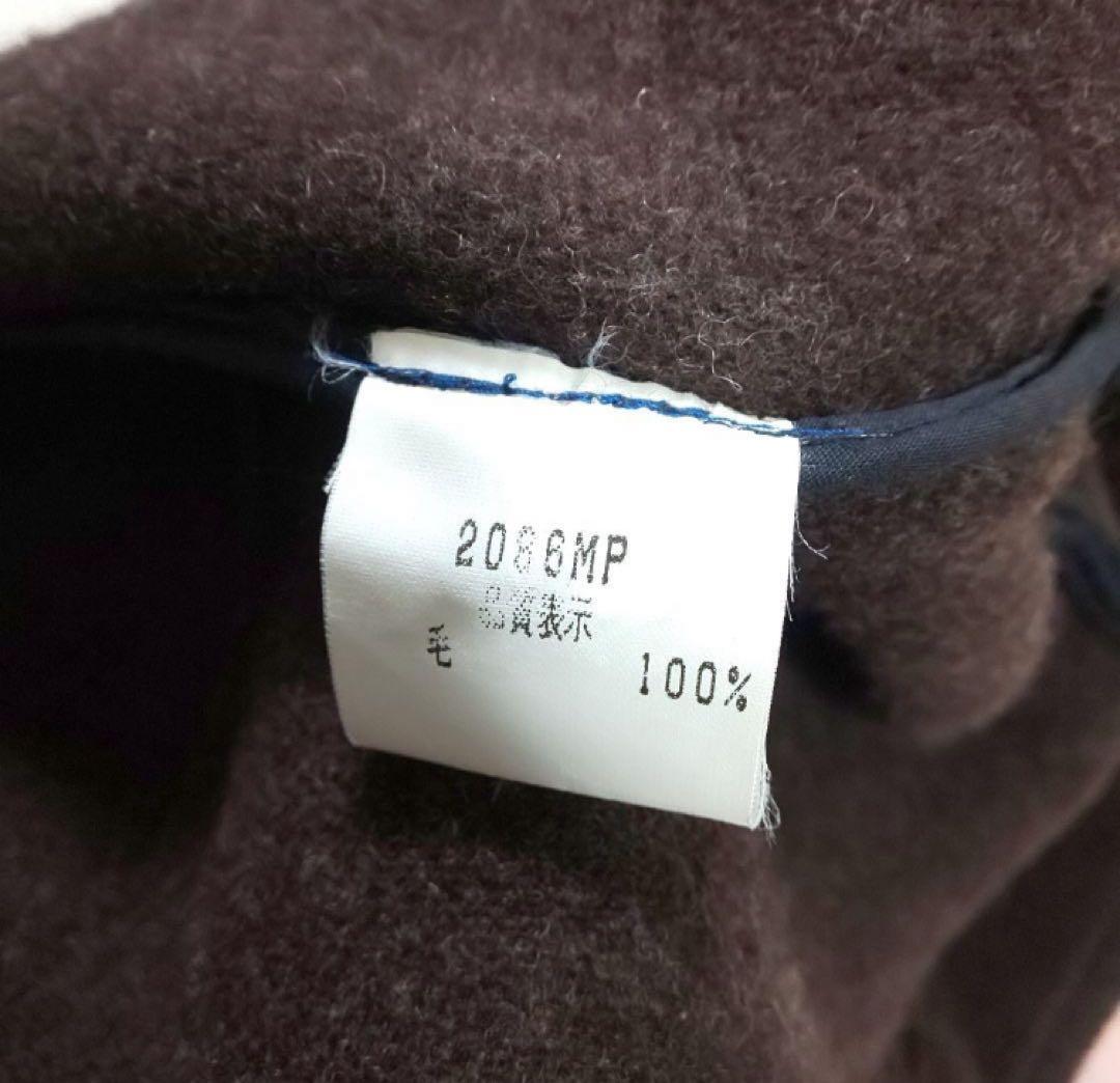 【極美品/英国製】80s GRENFELL ロングダッフルコート エルメス生地