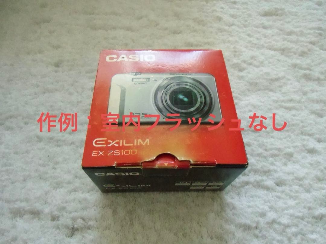 【動作確認済】CASIO カシオ EXILIM EX-ZS100 レトロコンデジ