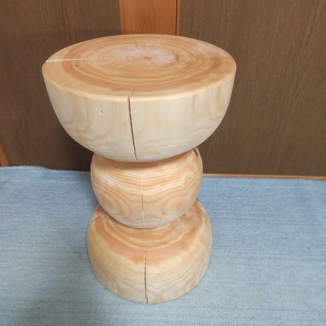 チョコチョコさん専用檜丸太椅子スツール