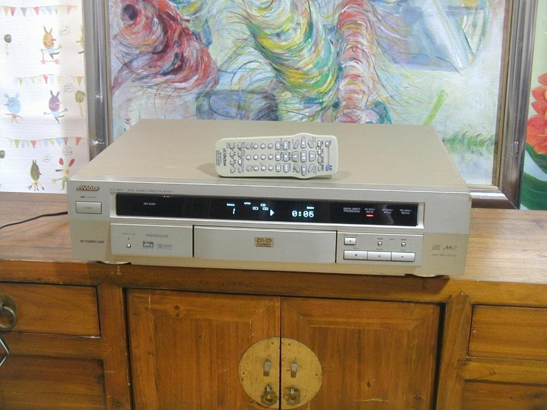 ★Victor　XV-D721 DVDオーディオプレーヤーです。ビクター