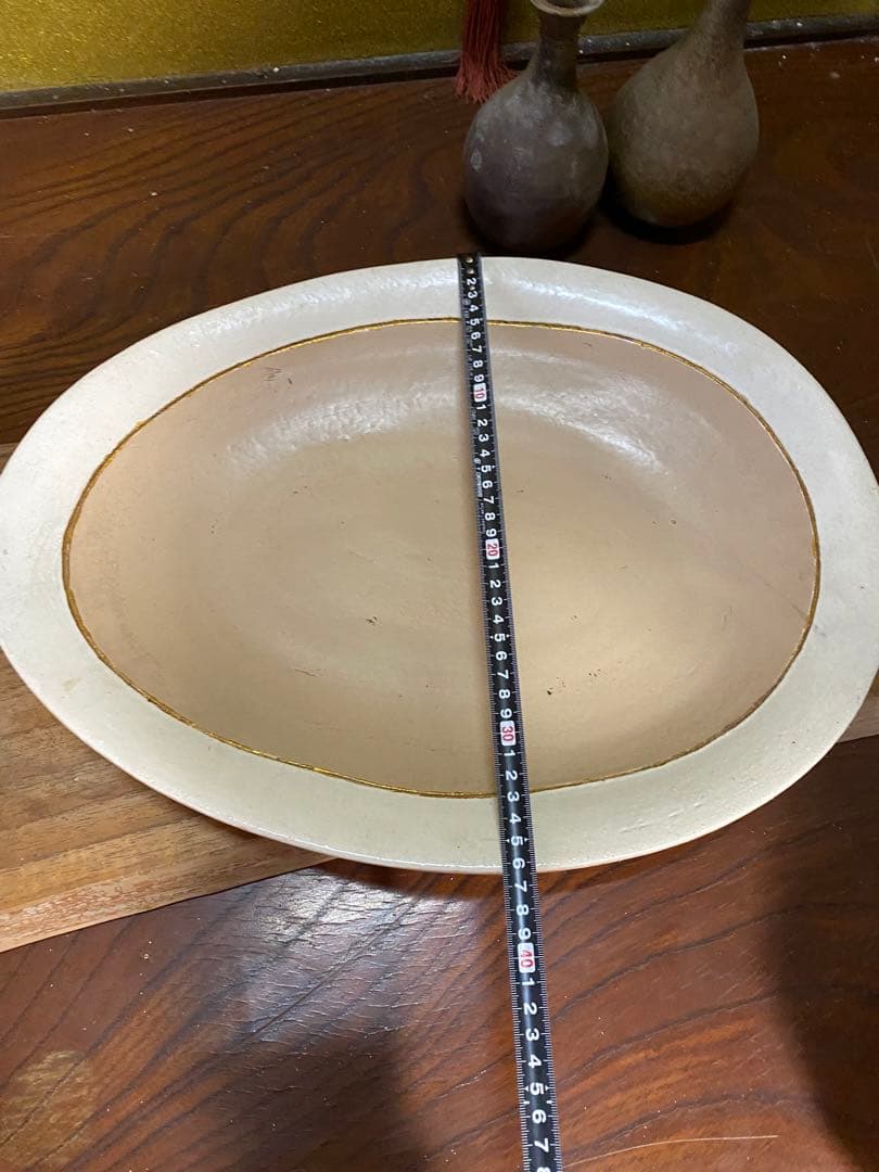 美品　花器　生花プレート　変形