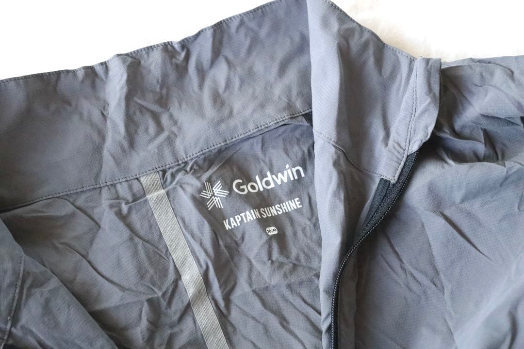 KAPTAIN SUNSHINE × Goldwin ナイロンジャケット グレー