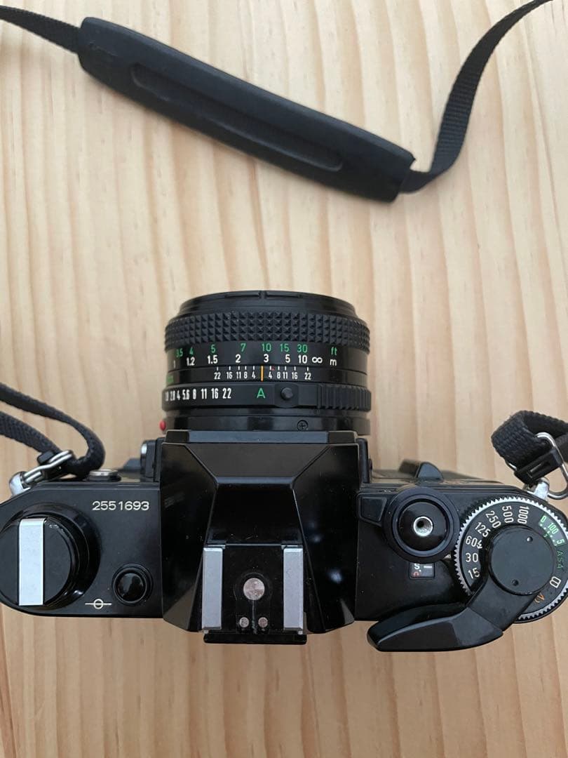 Canon AE-1 フィルム一眼レフカメラ 昭和 レトロ 画像の全てセット