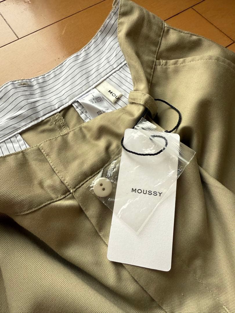 moussy 新品タグ付きDROP WAIST チノパン