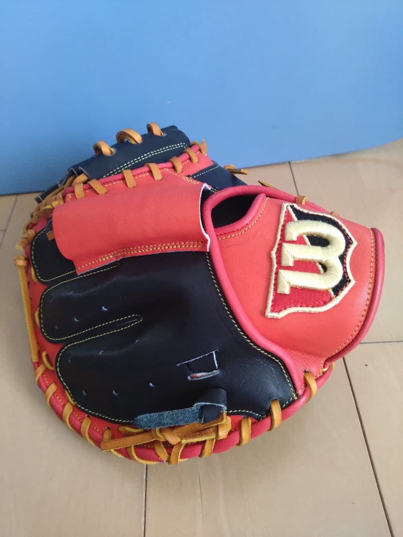 Wilson ウィルソン トレーニング用ミット 捕手用　WTAHTG2BZ