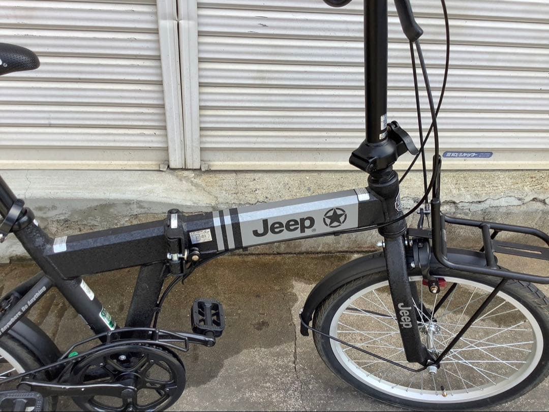 JEEP JE-206G 折り畳み　20インチ　ブラックツートンボディー