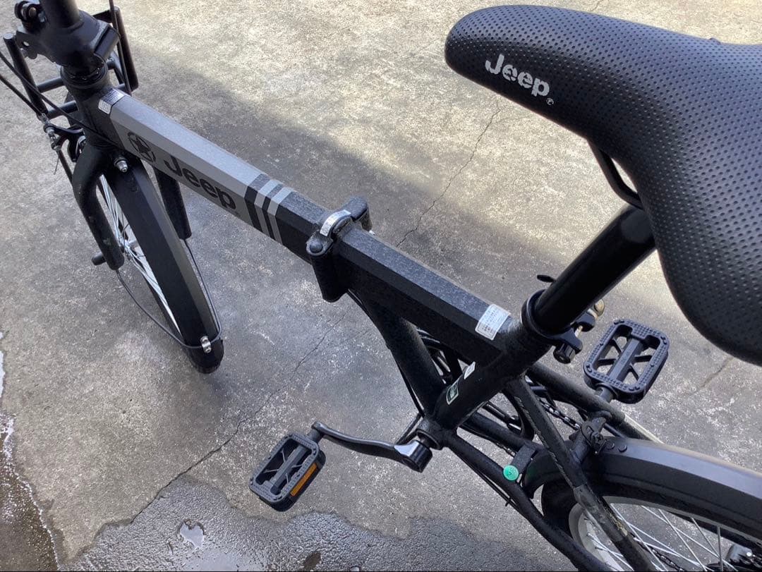 JEEP JE-206G 折り畳み　20インチ　ブラックツートンボディー