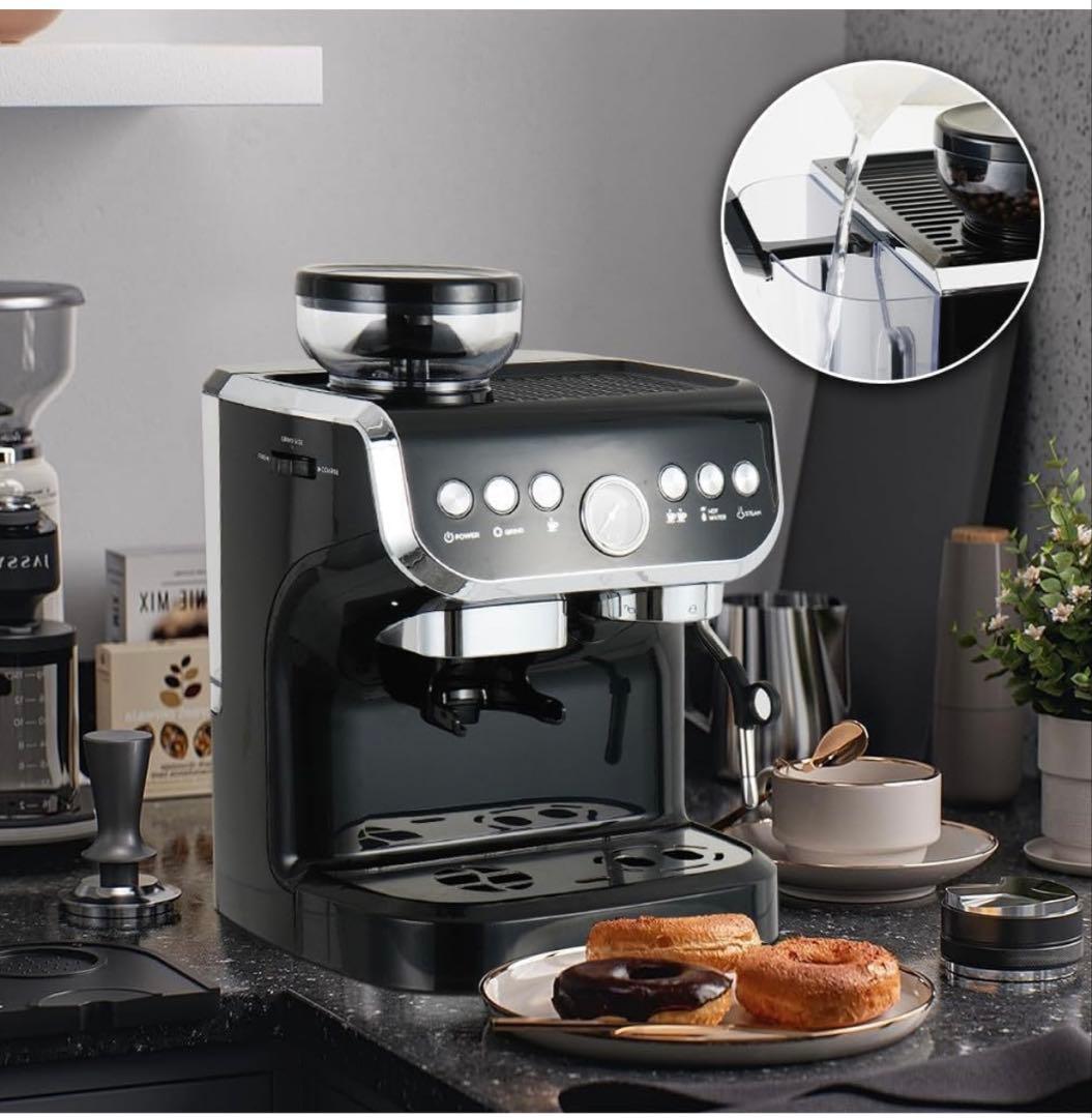 Aeroor 全自動コーヒーマシン コーヒーメーカー エスプ レッソマシ