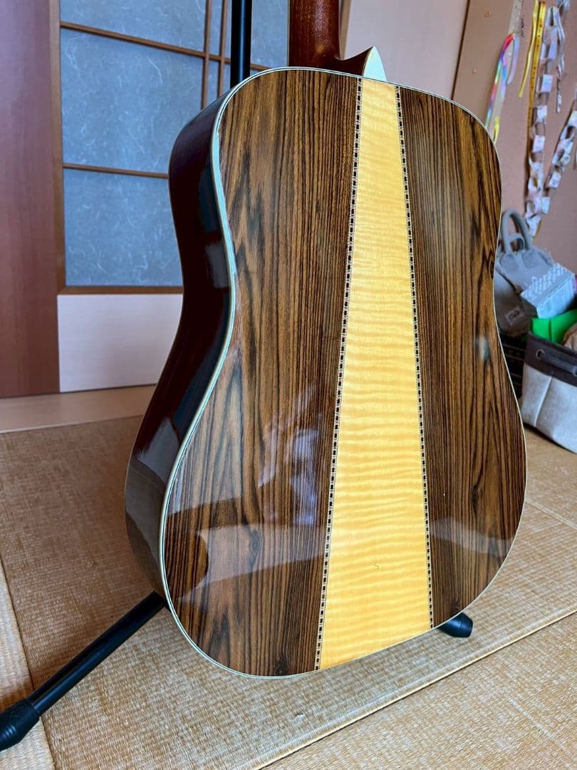 モーリスW-60 ハカランダ JAPANビンテージ　メンテ済　サドル、ナット牛骨