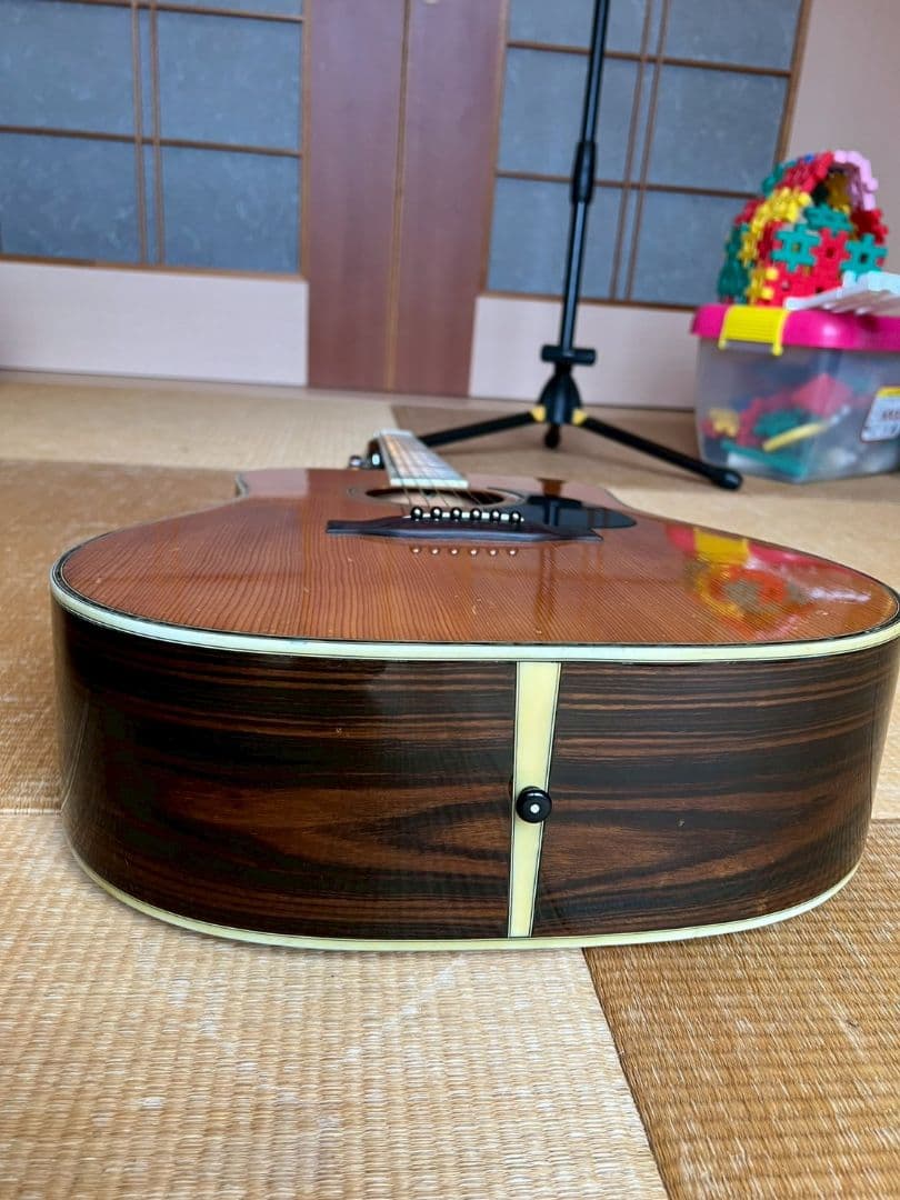 モーリスW-60 ハカランダ JAPANビンテージ　メンテ済　サドル、ナット牛骨