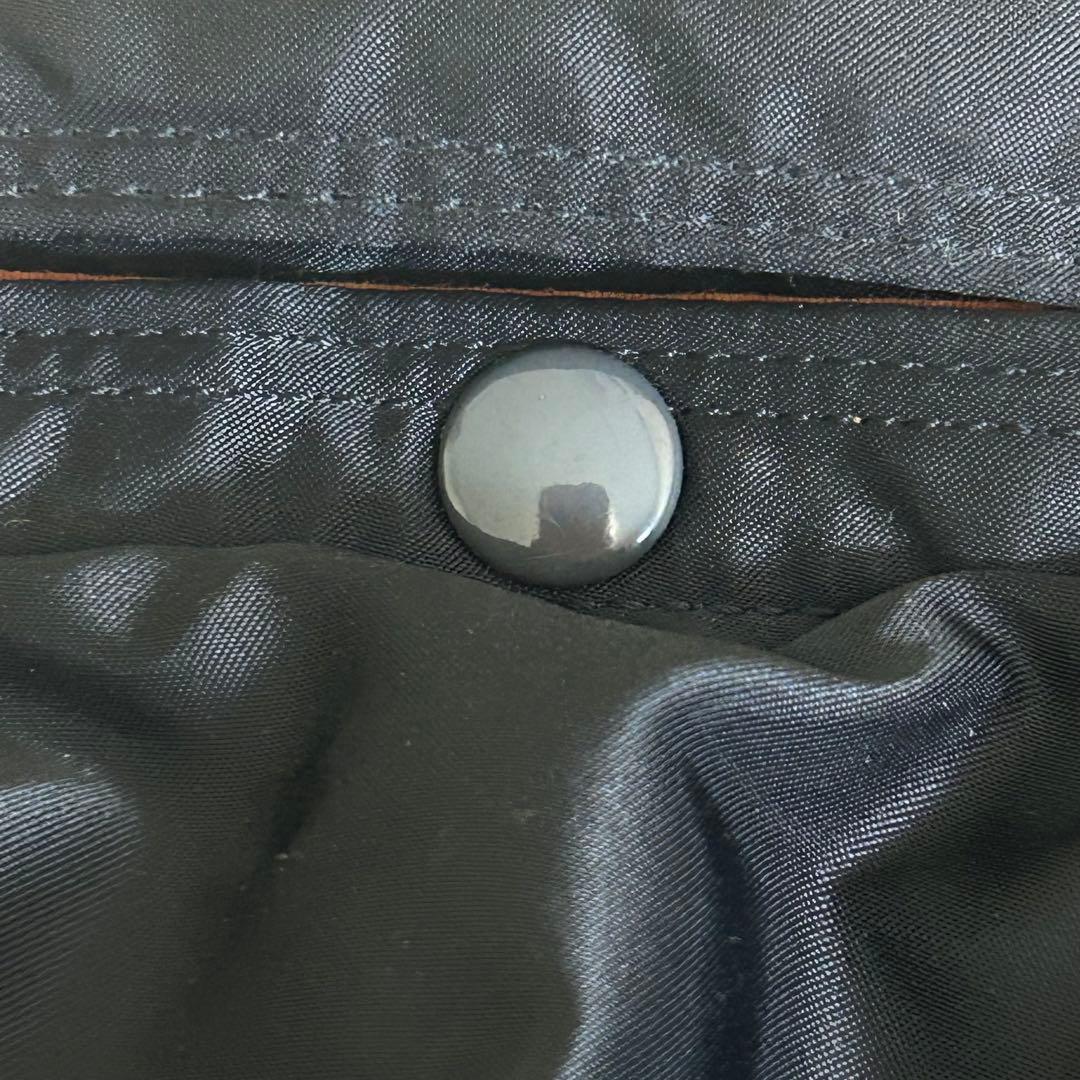 ビロウ島 未使用級 ポーター タンカー ブリーフケース S ブラック