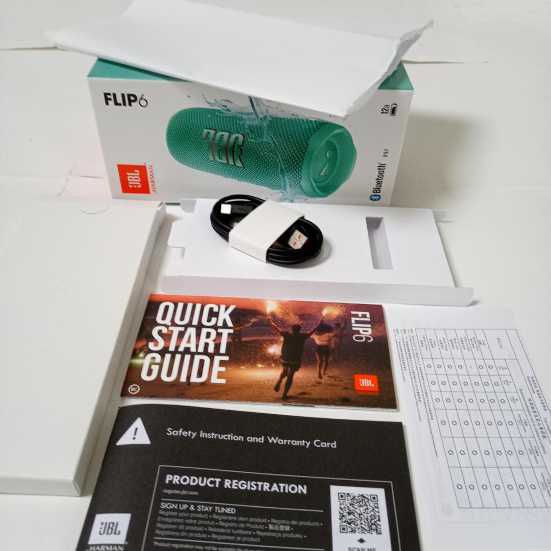 JBL FLIP 6 ティール ブルートゥーススピーカー 未開封品