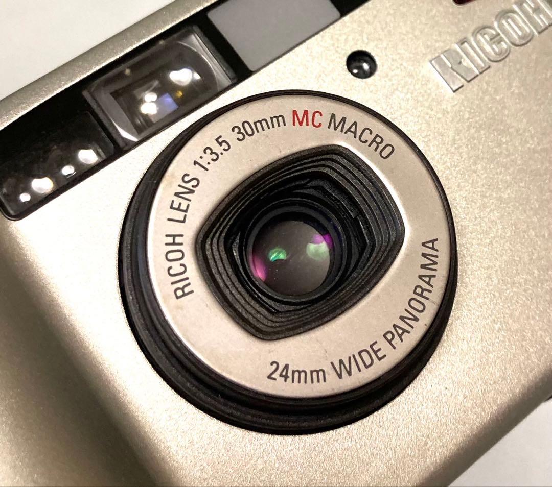 【完動品 美品】RICOH R1s フィルムカメラ ケース付き 動作確認済